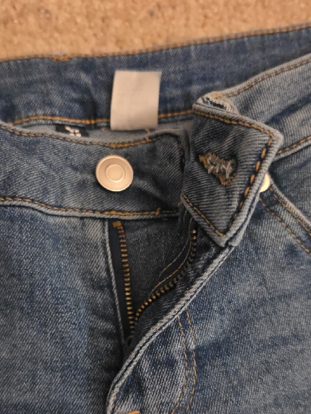 H&M Blue & Grey Low Rise Jeans - Picture 2 of 11